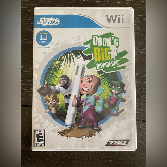 Nintendo Other - 5x$25 U Draw Dood’s big adventure Wii game